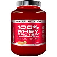 Scitec Nutrition 100% Whey Protein Professional con aminoácidos clave y enzimas digestivas adicionales- 2.35 kg…